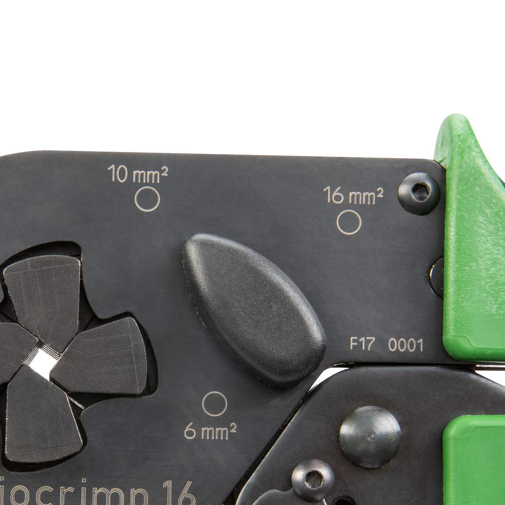 206-1216 | WAGO Variocrimp 16 | For insulated and uninsulated ferrules | 10 – 6 AWG | [Single Item] - Image 3