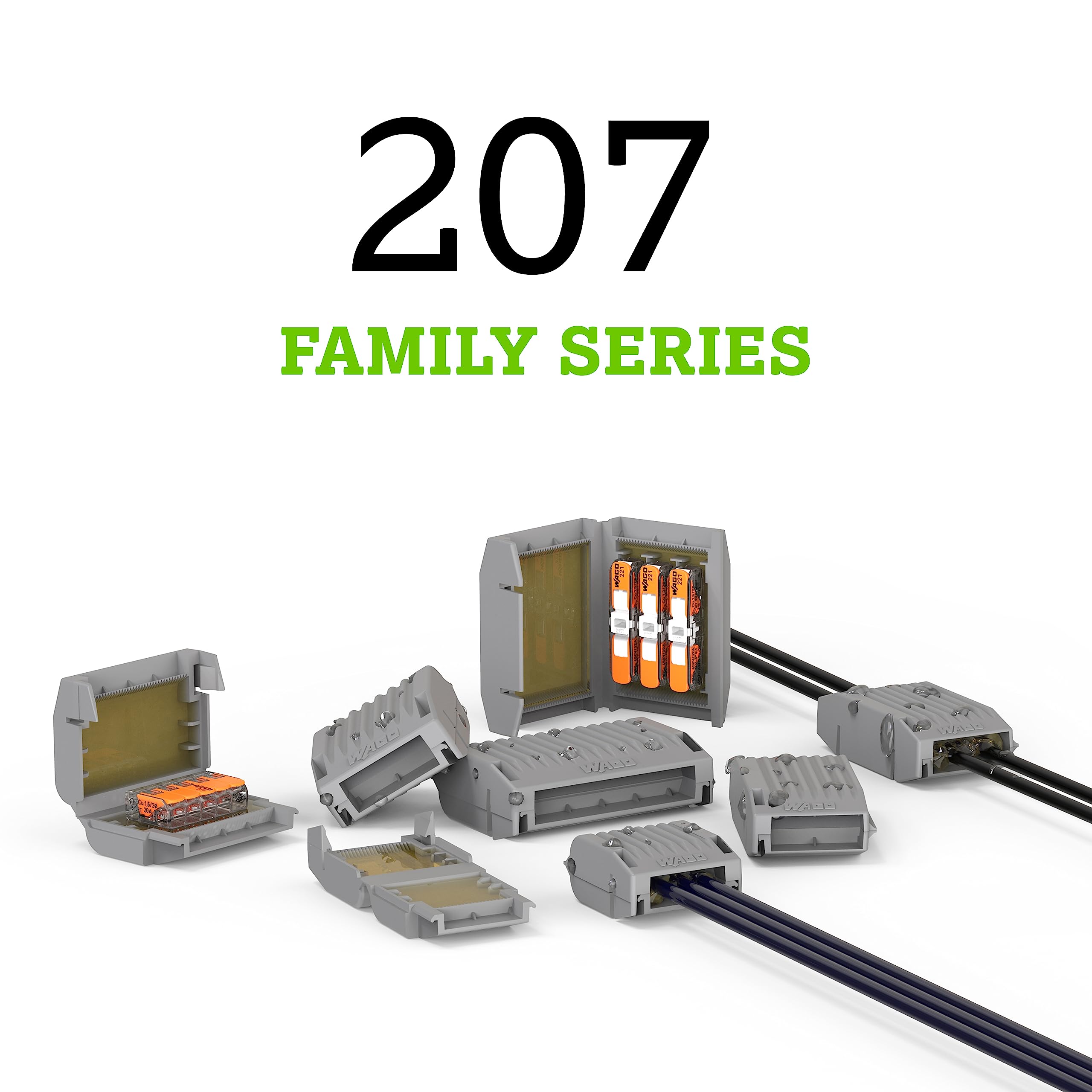 207-1373 | WAGO Gelbox for 221 Inline | Moisture Protection | IPX8-certified | Gray, Label-Free housing | Medium | [Box of 4 Pieces] - Image 7