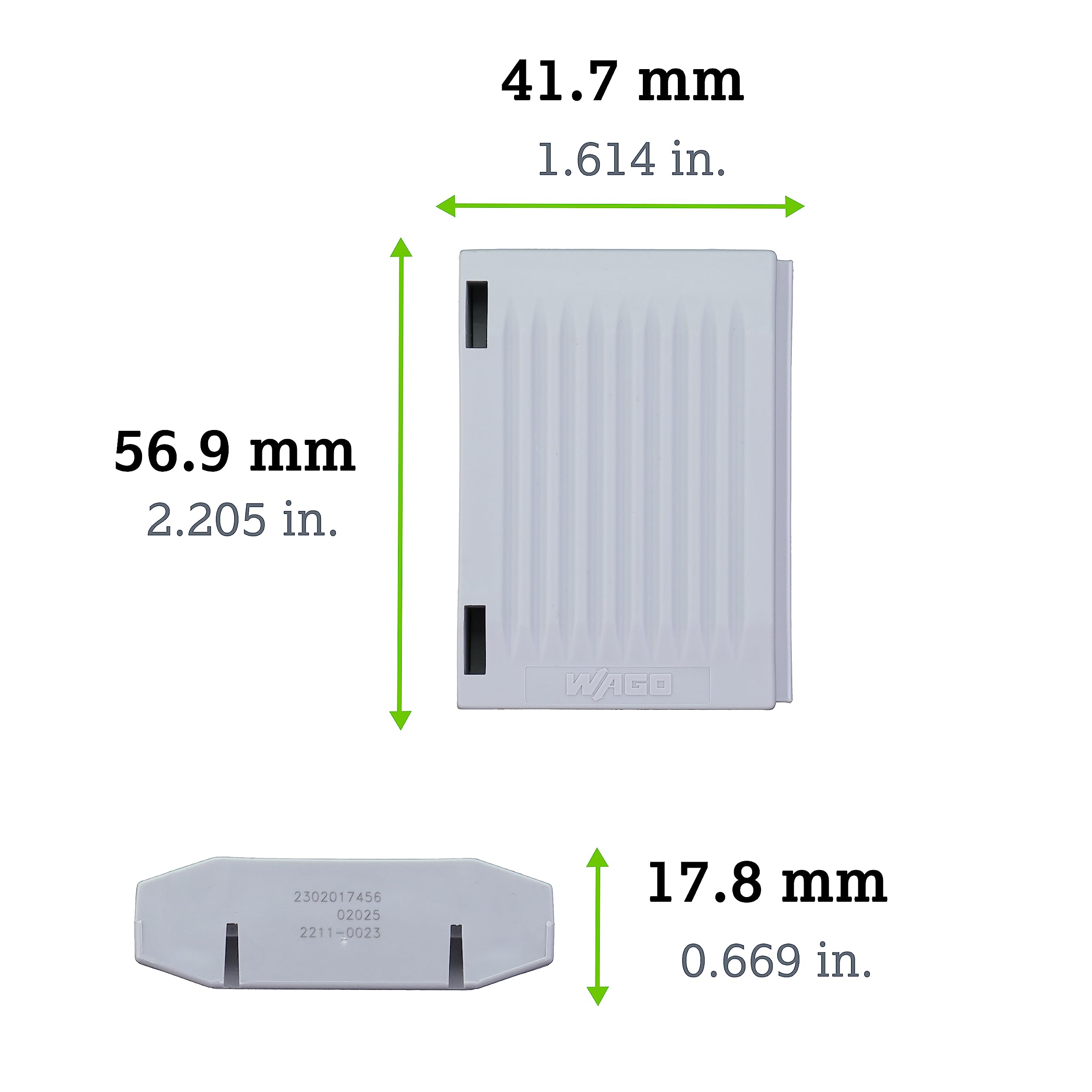 207-1373 | WAGO Gelbox for 221 Inline | Moisture Protection | IPX8-certified | Gray, Label-Free housing | Medium | [Box of 4 Pieces] - Image 4