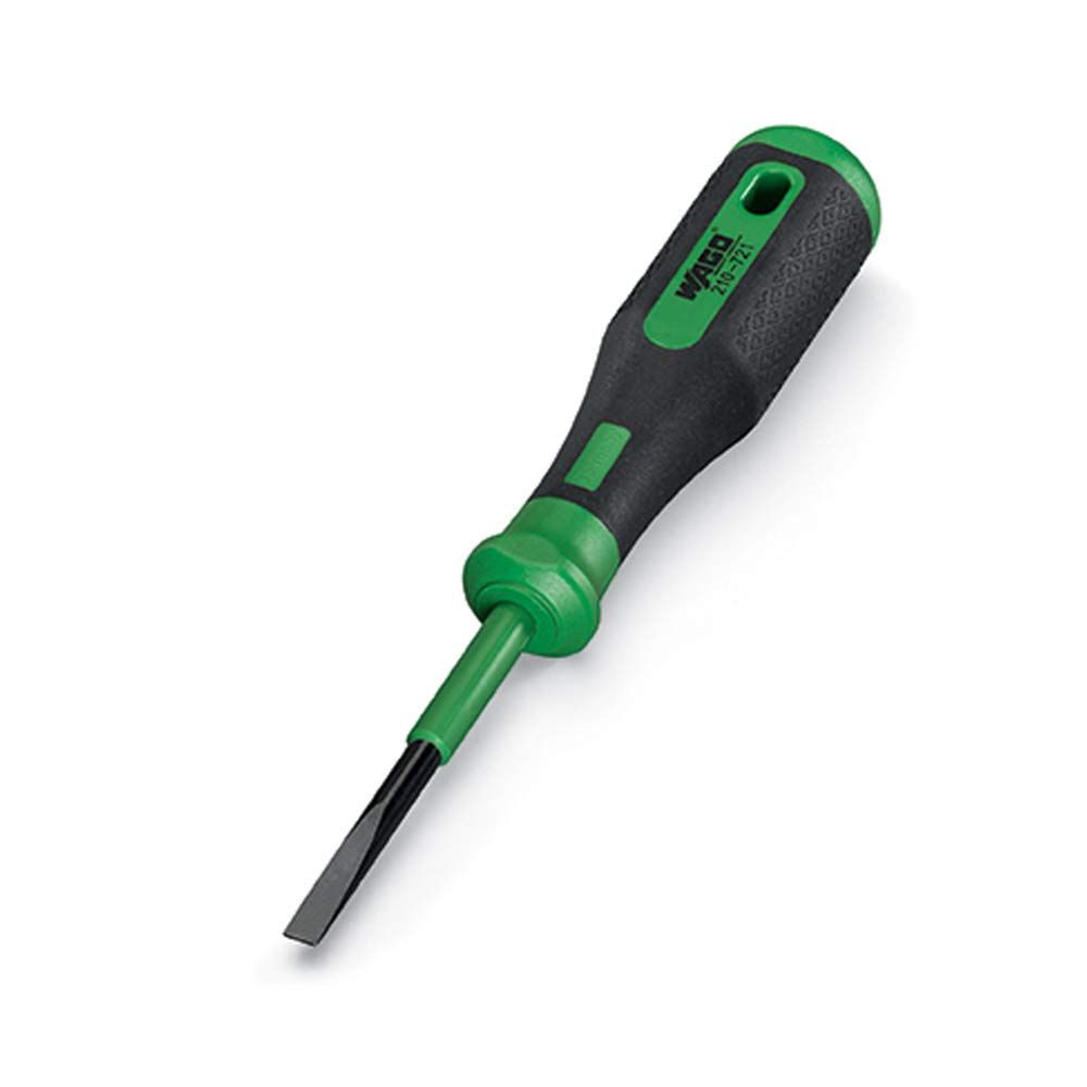 210-722 | WAGO Operating Tool Set | Tool One: 2.5 x 0.4 mm Blade, Tool Two: 3.5 x 0.5 mm Blade, Tool Three: 5.5 x 0.8 mm Blade | Features Partially Insulated Shaft | [Set of Three] - Image 5