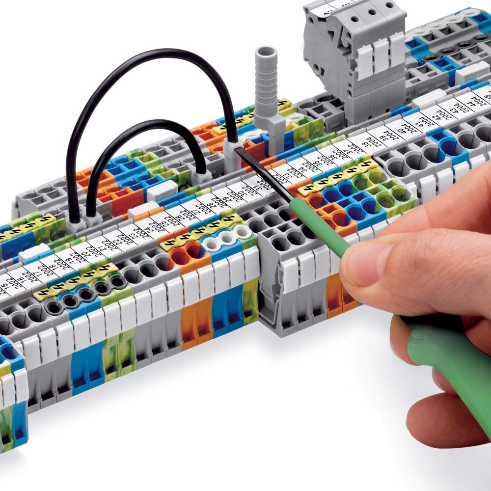 210-722 | WAGO Operating Tool Set | Tool One: 2.5 x 0.4 mm Blade, Tool Two: 3.5 x 0.5 mm Blade, Tool Three: 5.5 x 0.8 mm Blade | Features Partially Insulated Shaft | [Set of Three] - Image 8