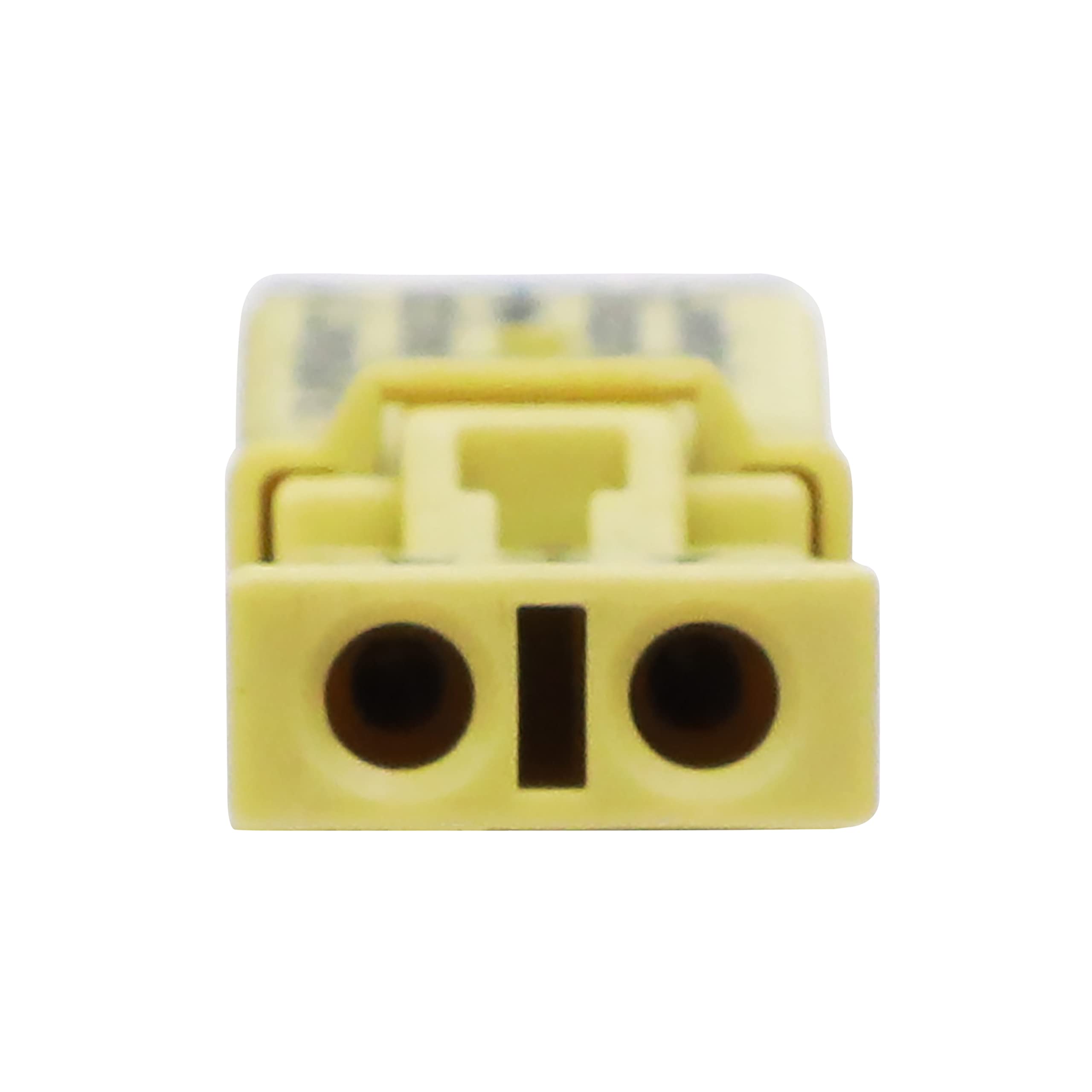 873-902 | WAGO Luminaire Disconnect Connector | 2-Pole Connector | Yellow | [Bag of 5,000 Pieces] - Image 3