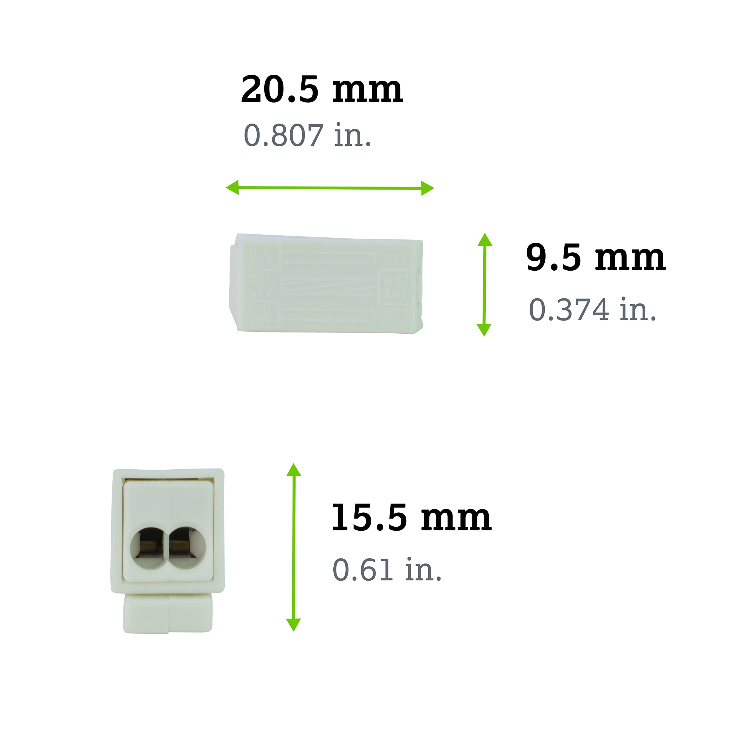 Wago 224-112 Terminal Block, Pluggable, 1 Position, 16Awg - Image 3
